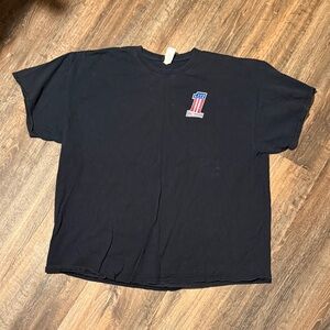 Harley-Davidson Black Tee with Patriotic Graphic